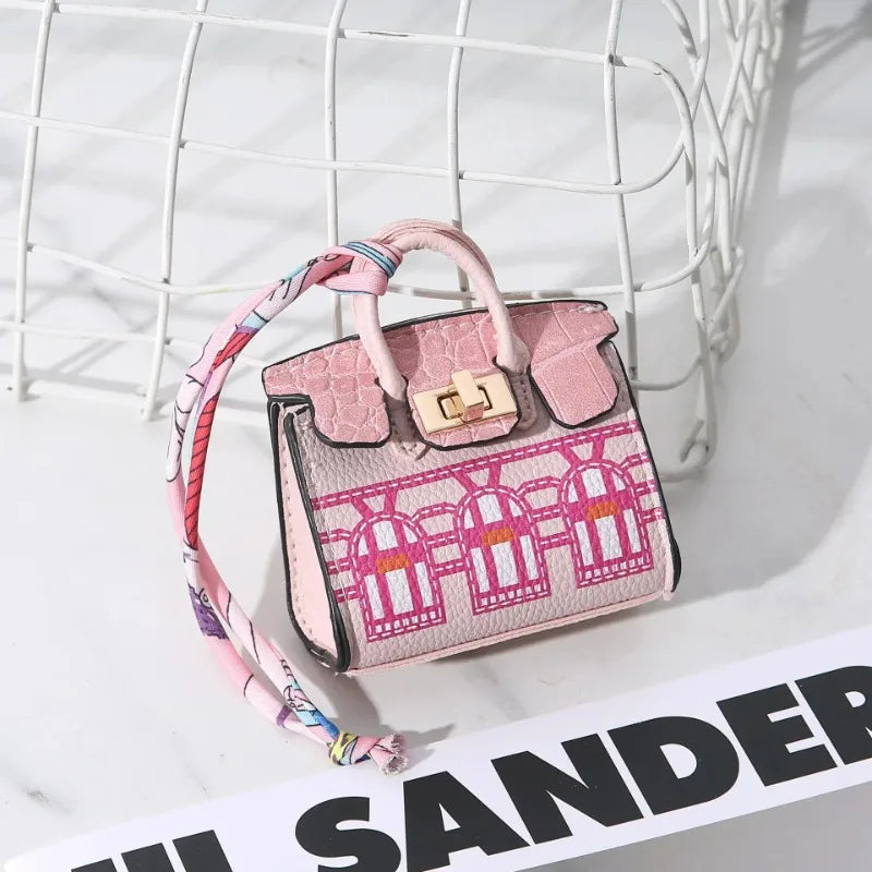 New Mini House Small Bag, Birkins Charm