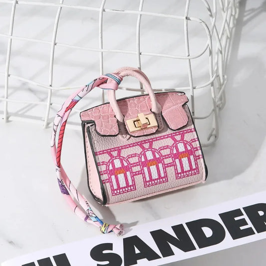 New Mini House Small Bag, Birkins Charm