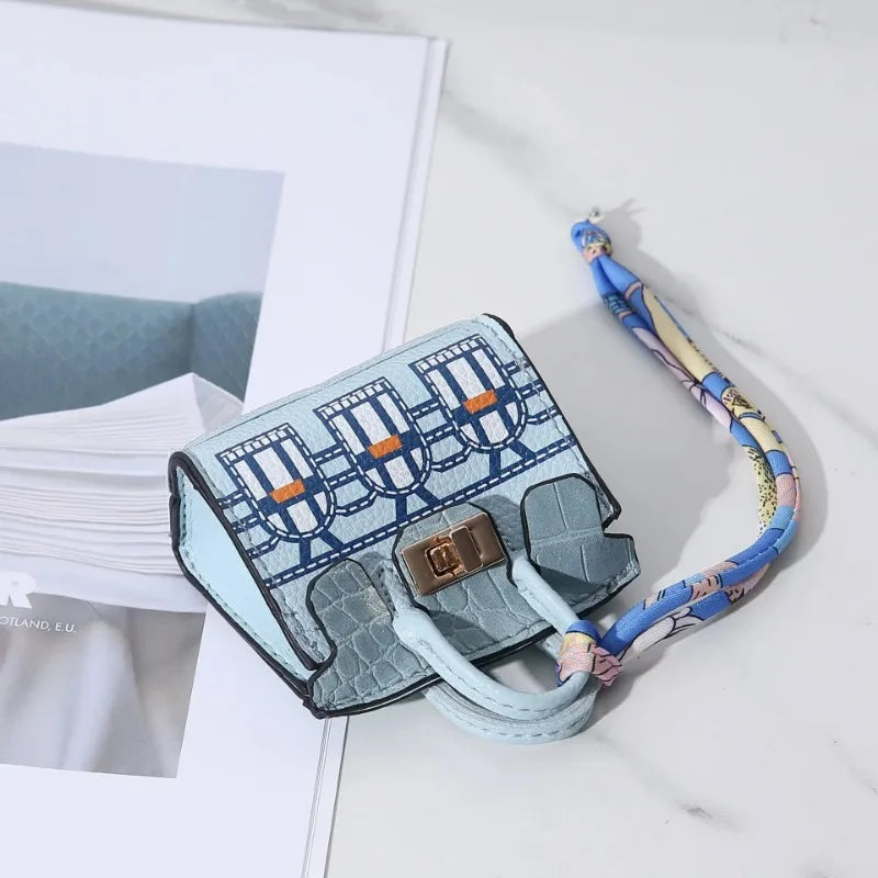 New Mini House Small Bag, Birkins Charm