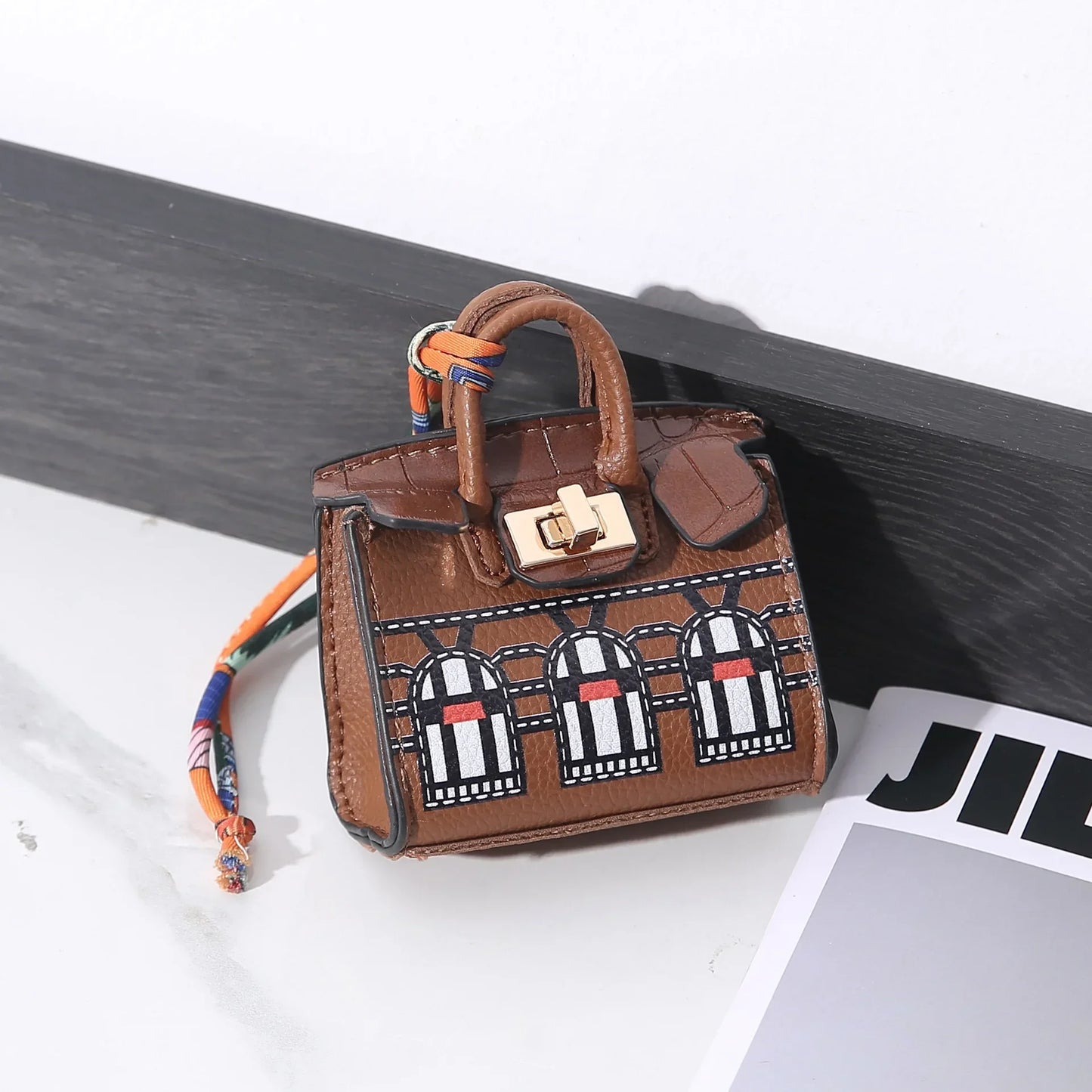 New Mini House Small Bag, Birkins Charm