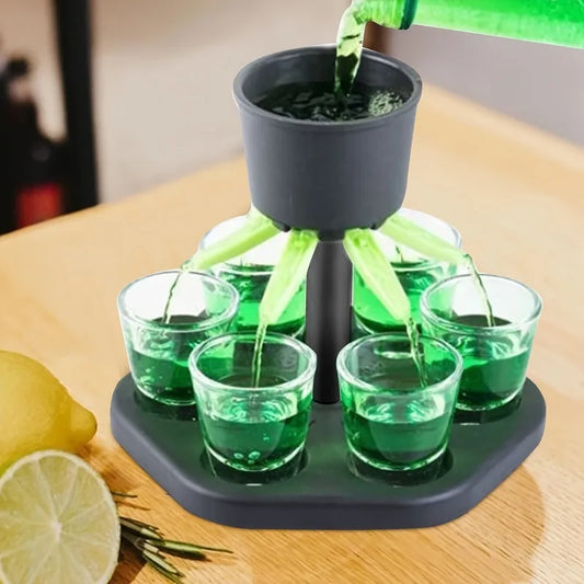 6 Shot Glass Dispenser